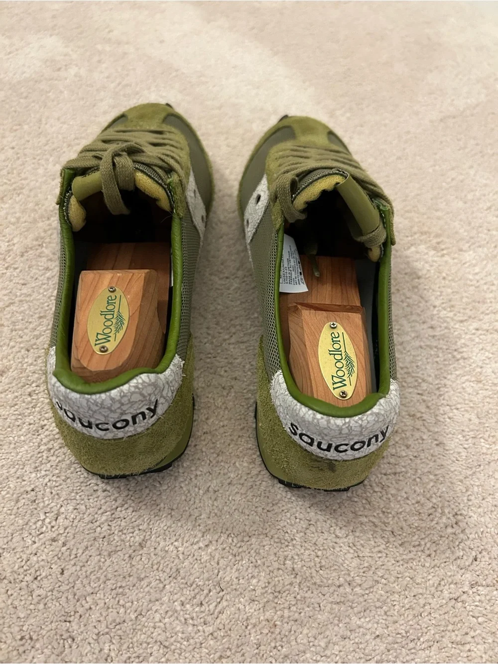 Saucony Silo Gripper S in Caramom and Pine